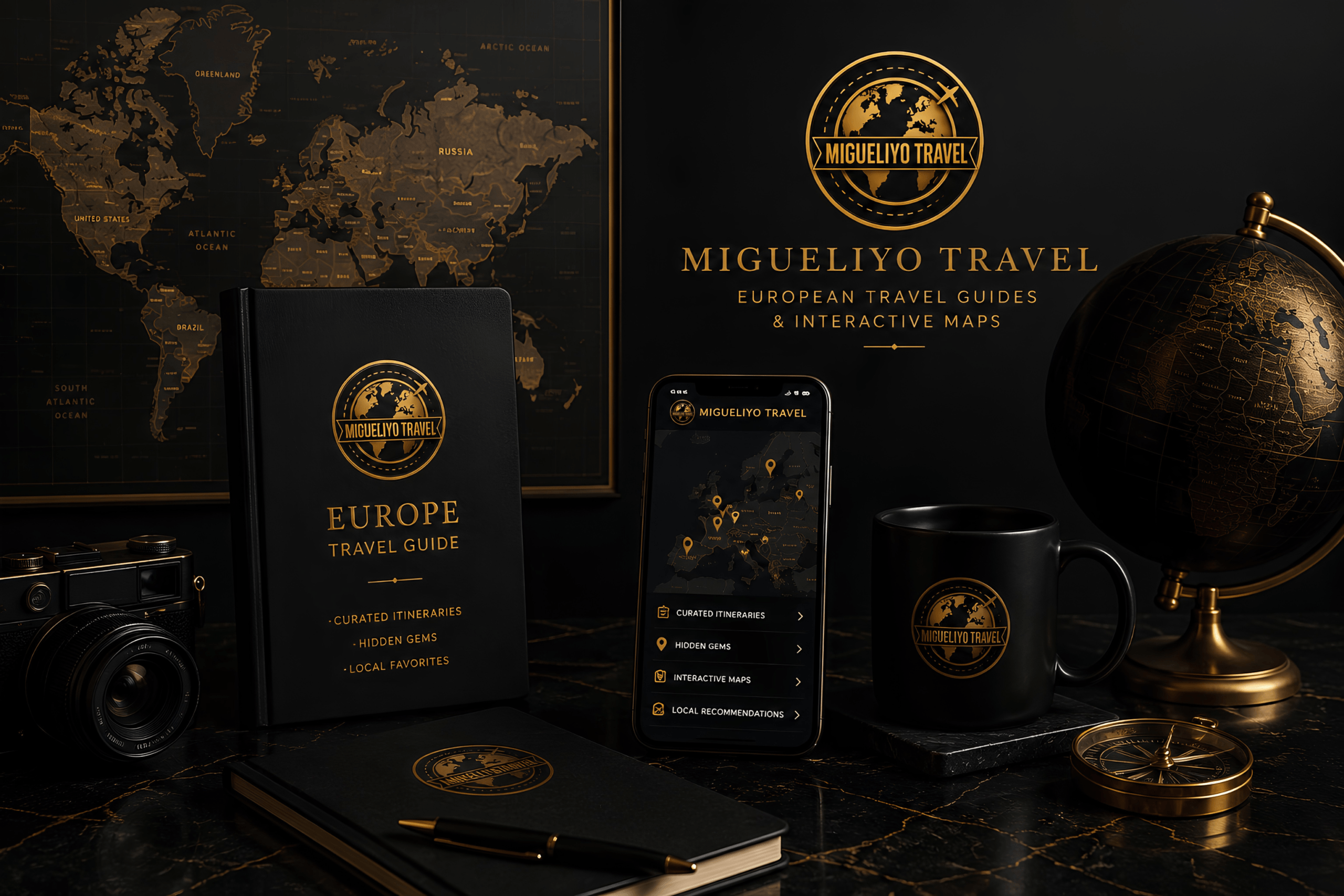 Migueliyo Travel European travel guides, interactive maps and local recommendations