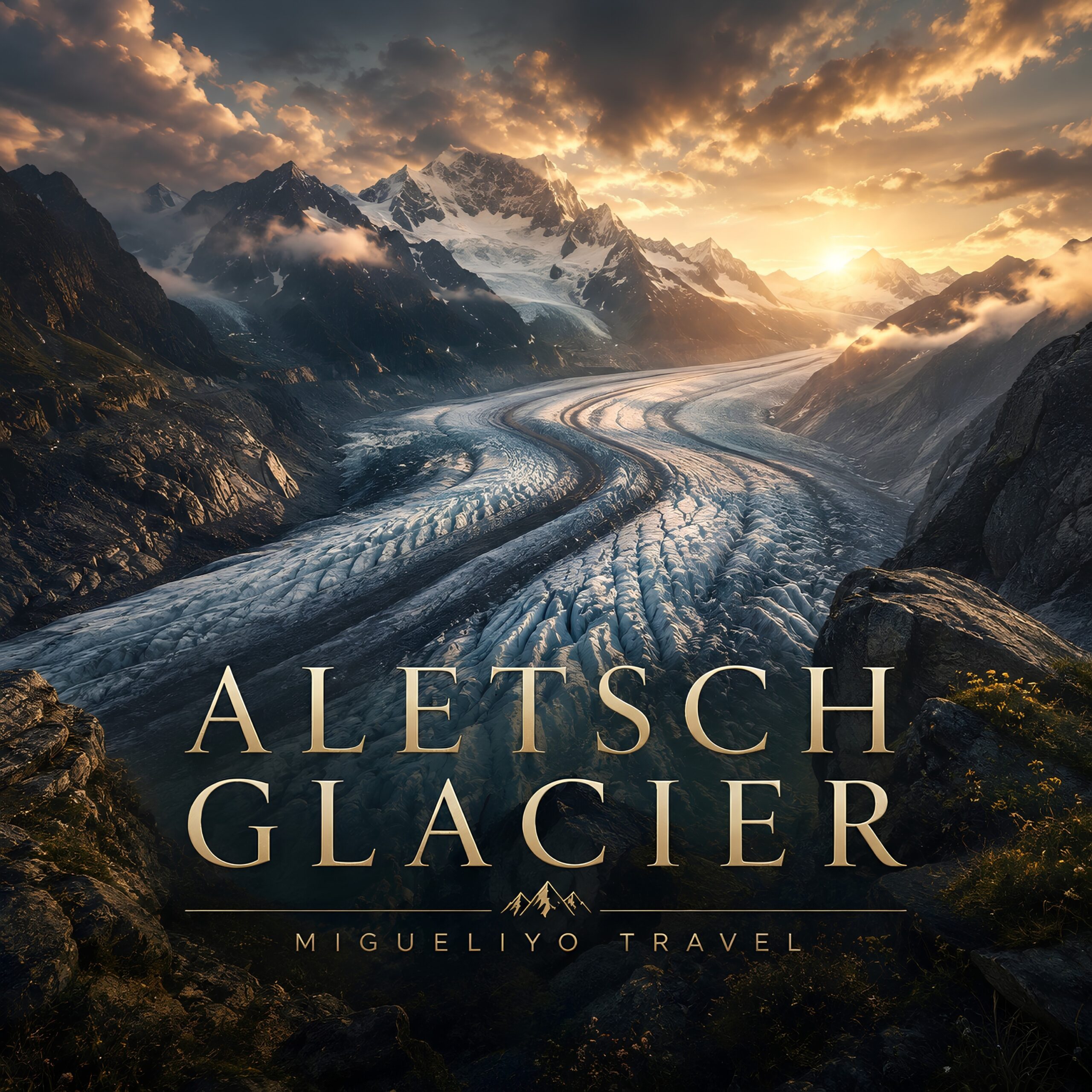 Aletsch Glacier Switzerland — The Ancient Ice by Migueliyo Travel Music