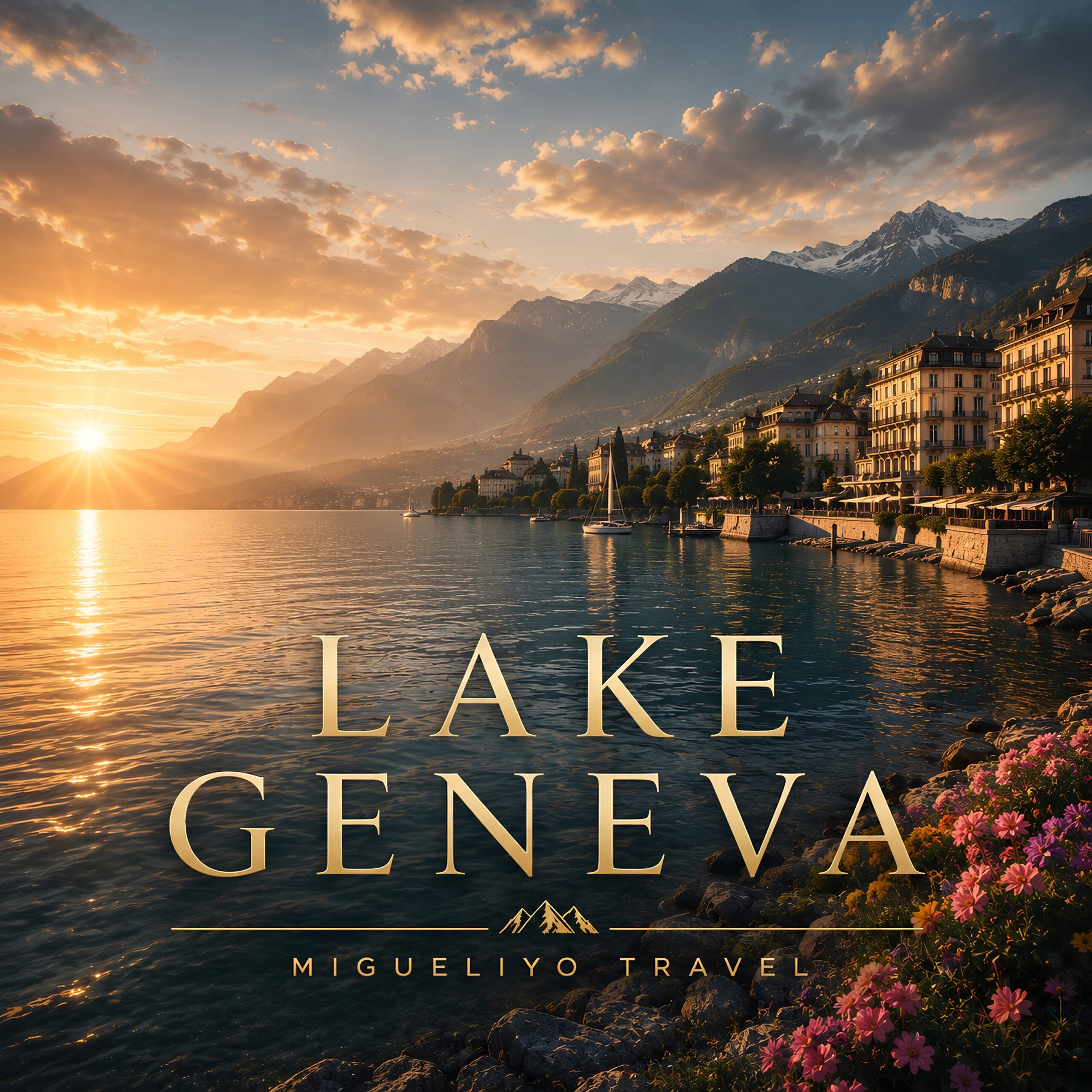 Lake Geneva Switzerland — The Keeper of the Lake by Migueliyo Travel Music