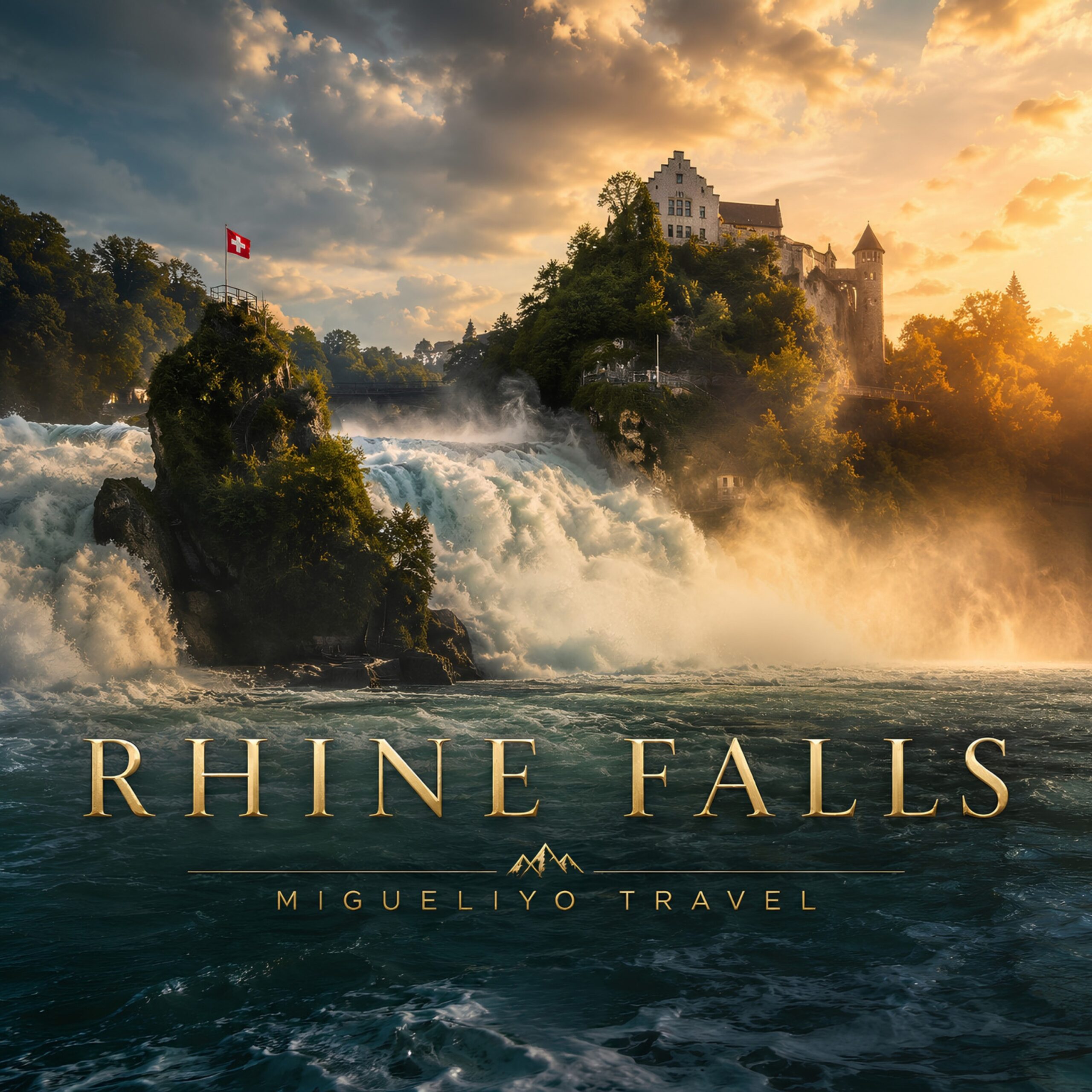 Rhine Falls Switzerland — The Lord of Water by Migueliyo Travel Music